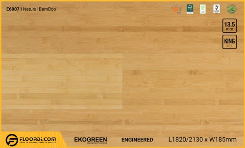 Sàn gỗ tre Engineered Ekogreen